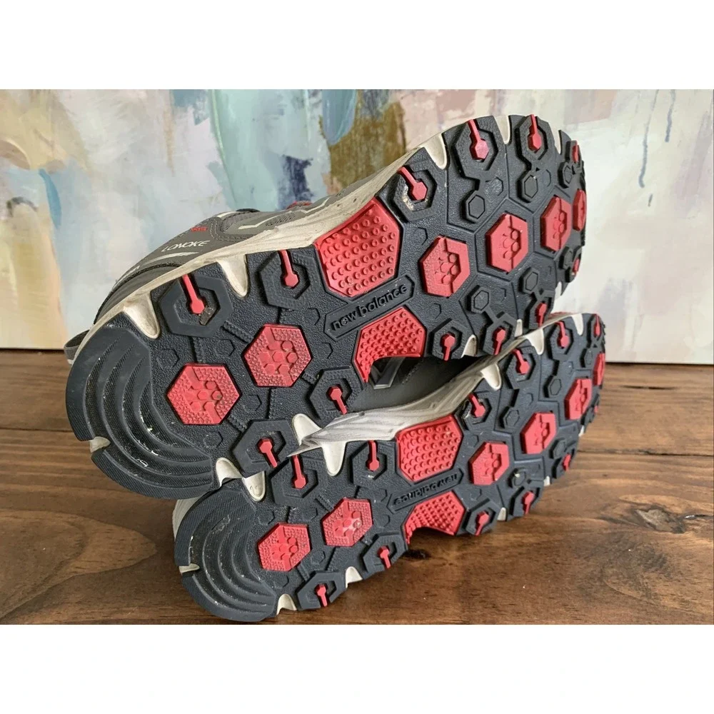 New Balance‎ Lonoke All Terrain Gray/Red MTLONRS1 Men's 7.5 D Sneakers